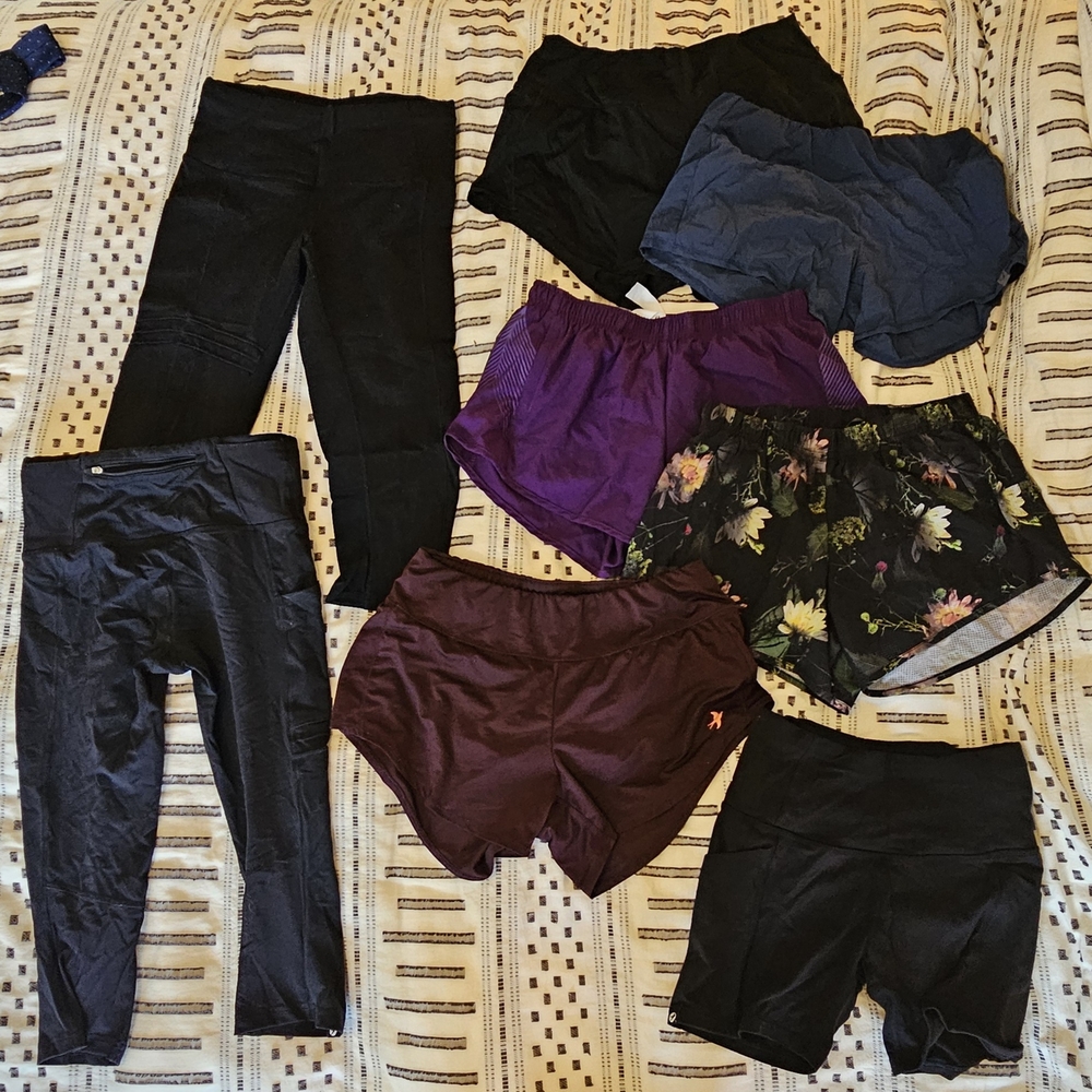 Oiselle Bundle - Running Shorts and Leggings - size 04